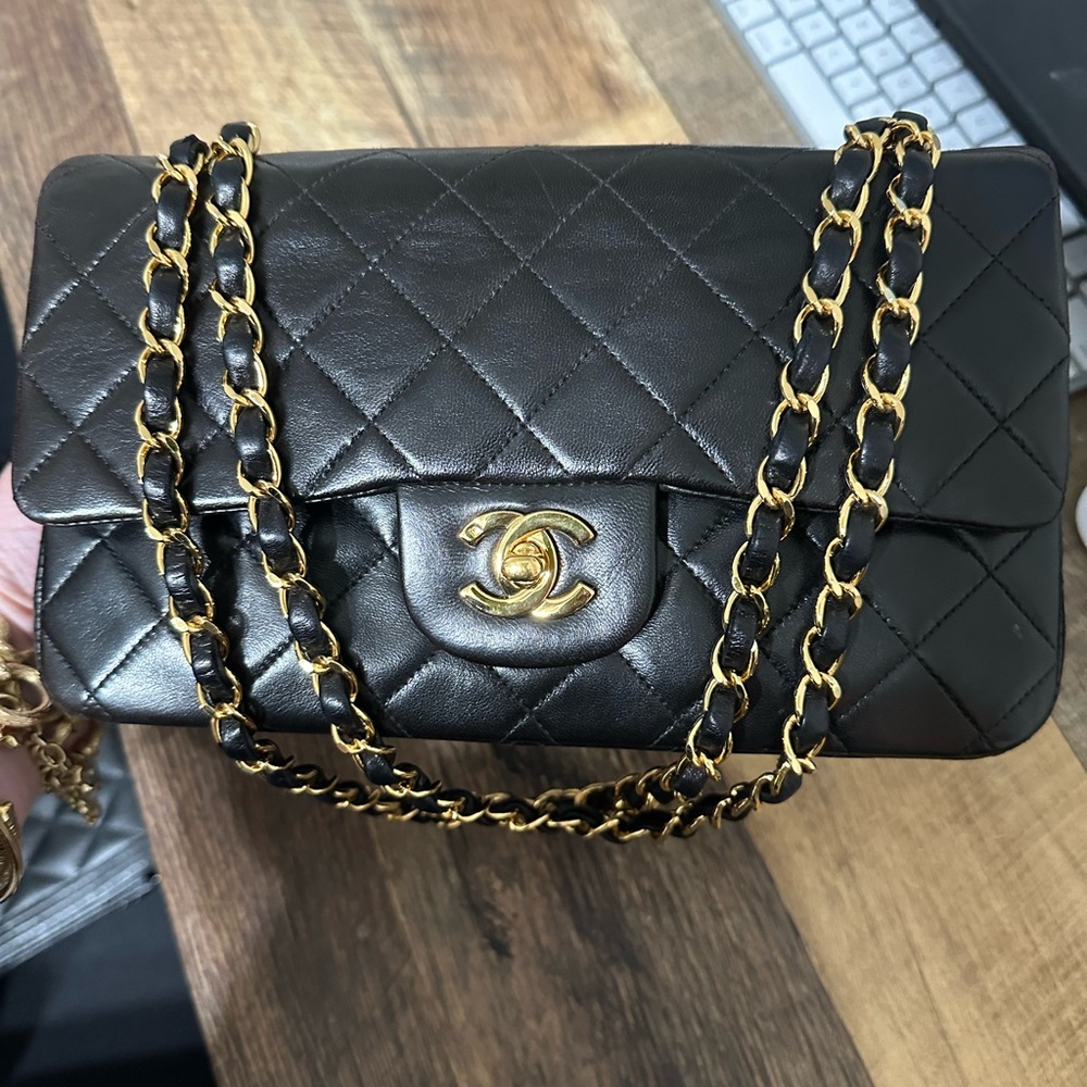 SOLD!! Chanel small double flap bag